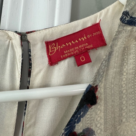 Bhanuni By JYOTI Size 0 Black Roses Beaded Maxi Dress Green Anthropologie Madera - Picture 5 of 10